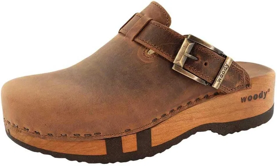 Мужские сабо Leon от Woody, Tobacco