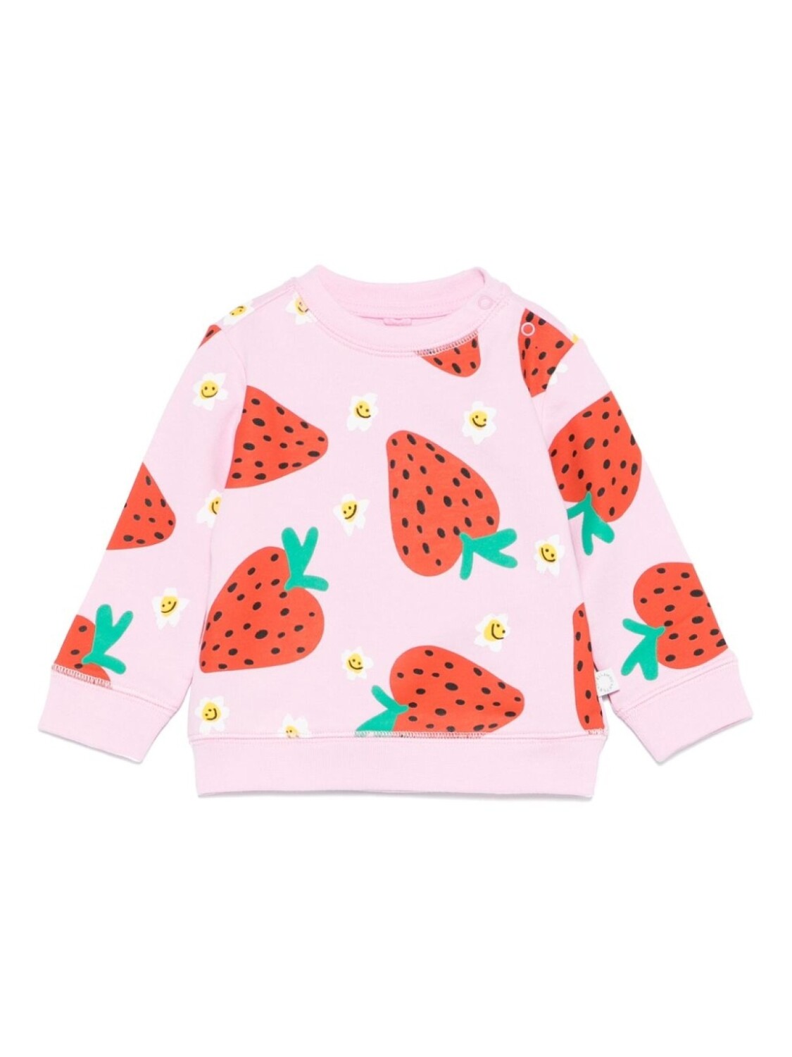 

Stella McCartney Kids толстовка с принтом, розовый