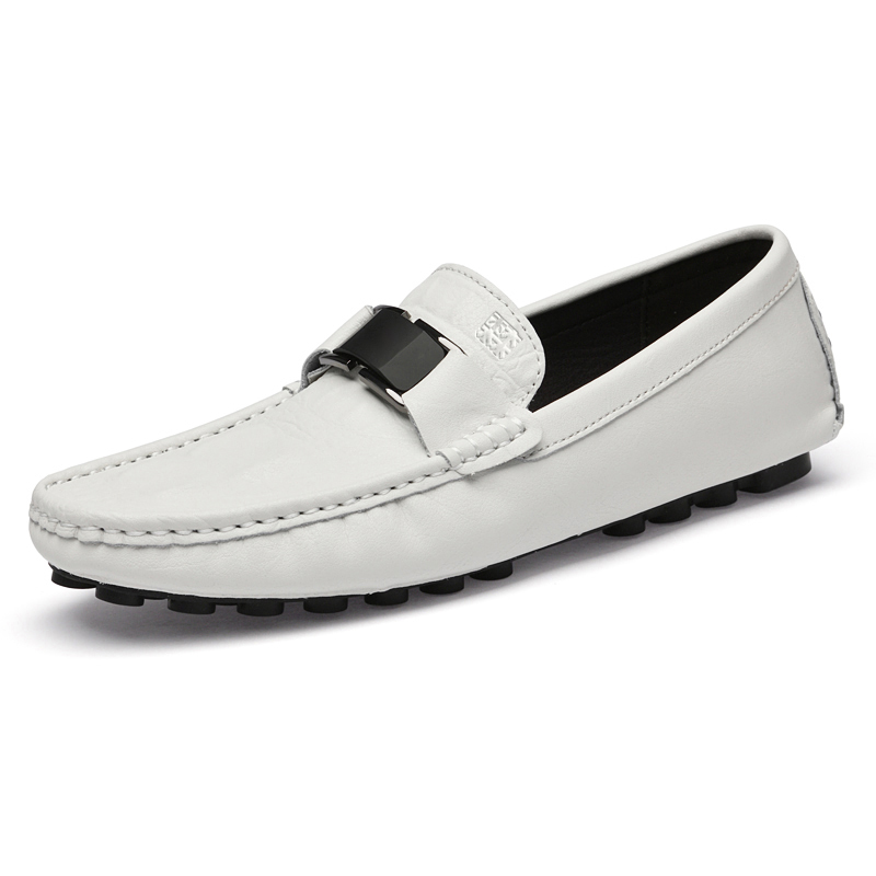 

Mulinsen Мокасины мужские черно-сине-бело-серые белые, цвет White[Leather Shoe Size: Athletic Shoes 41 = Size 40 in This Model]