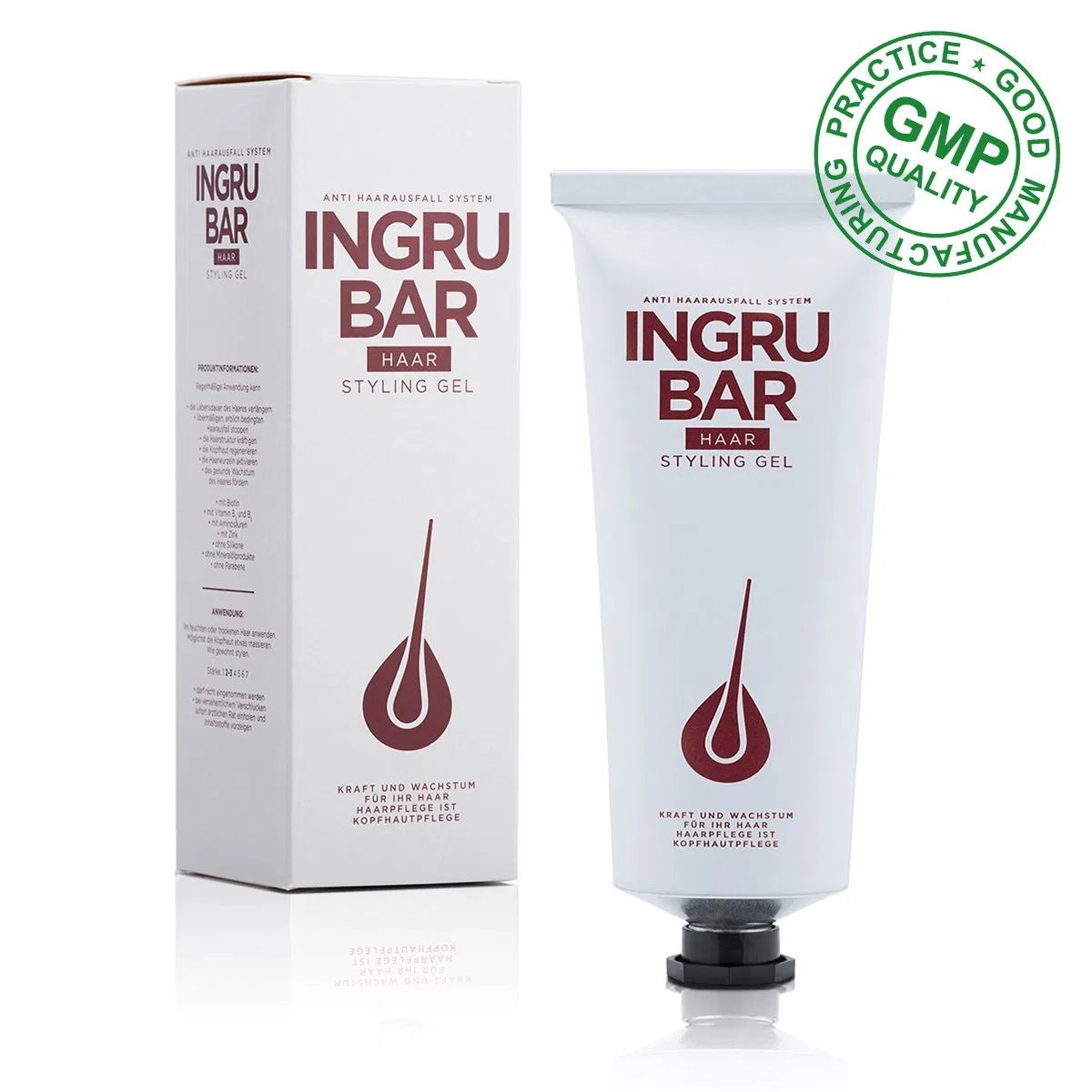 Гель для укладки волос Ingrubar с эффектом против выпадения Ingrubar