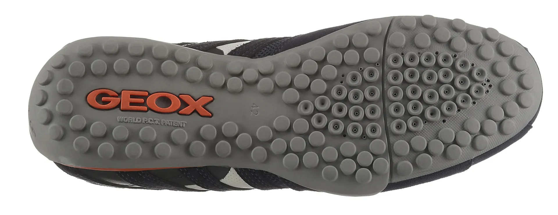 Кроссовки Geox "Snake", со специальной мембраной Geox, повседневная обувь, полуботинки, туфли на шнуровке, синий — фото 3