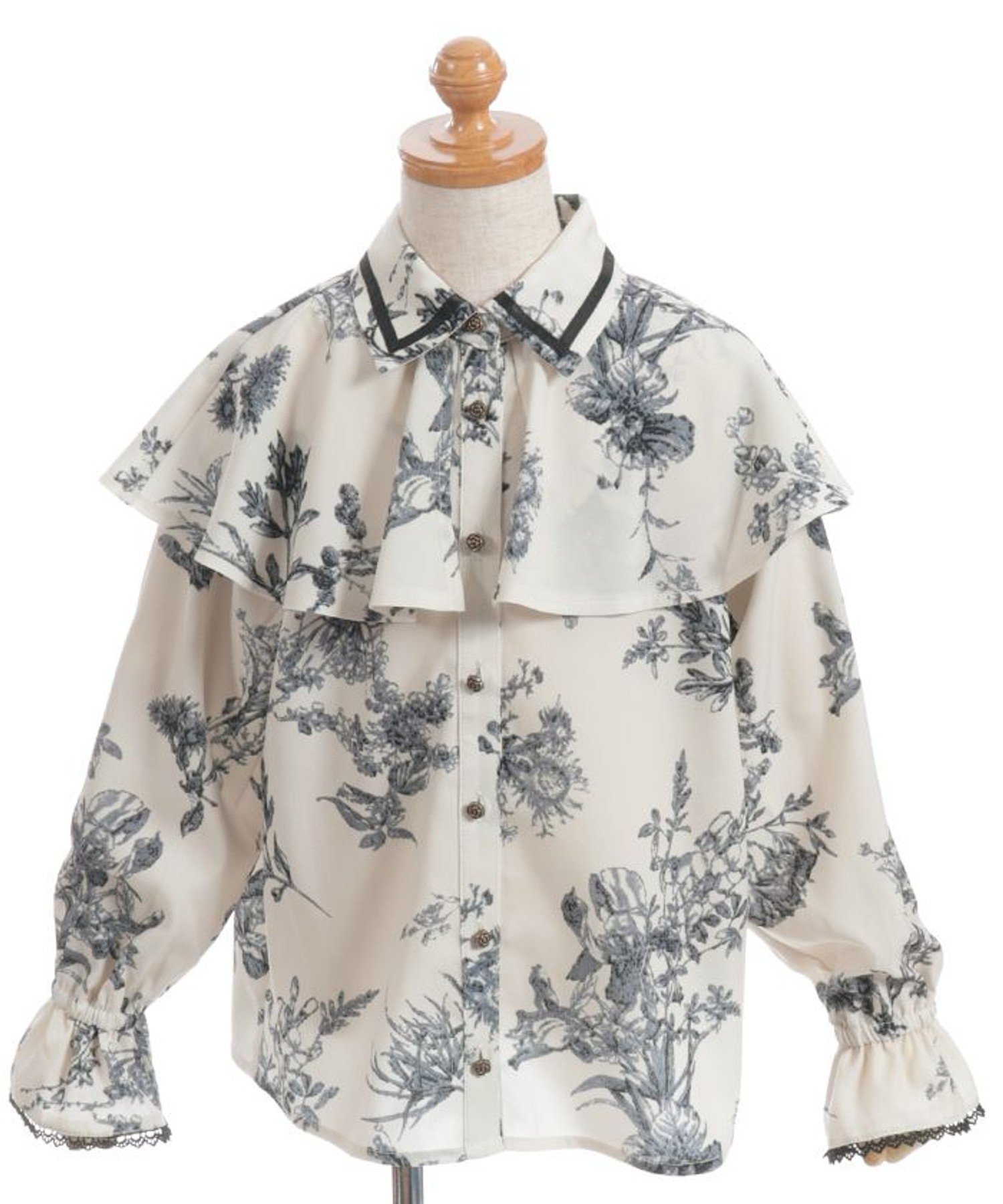 Классическая блузка-накидка Axes femme kids, Off-white