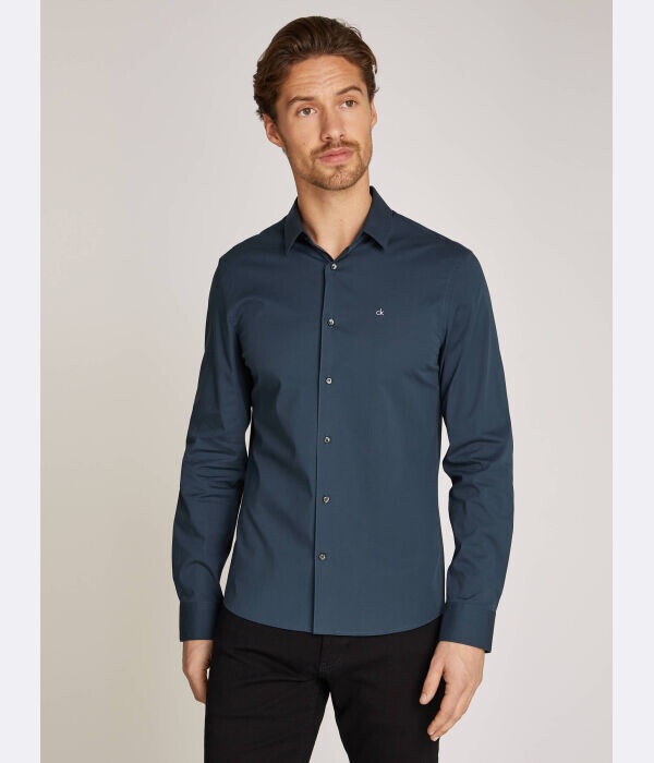

Рубашка Slim Fit Calvin Klein, синий