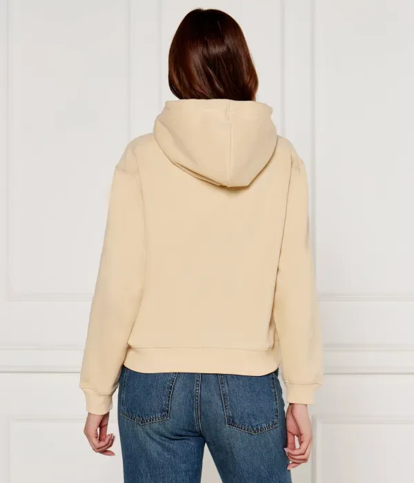 Университетская толстовка regular fit Tommy Hilfiger, бежевый — фото 3