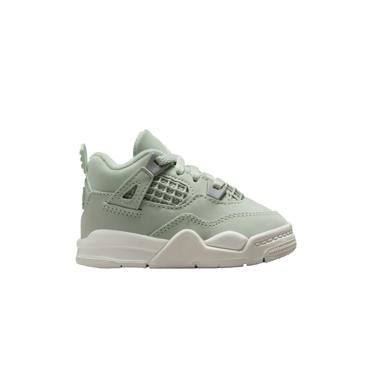 

Кроссовки Air Jordan 4 Retro TD 'Abundance / Seafoam', зеленый