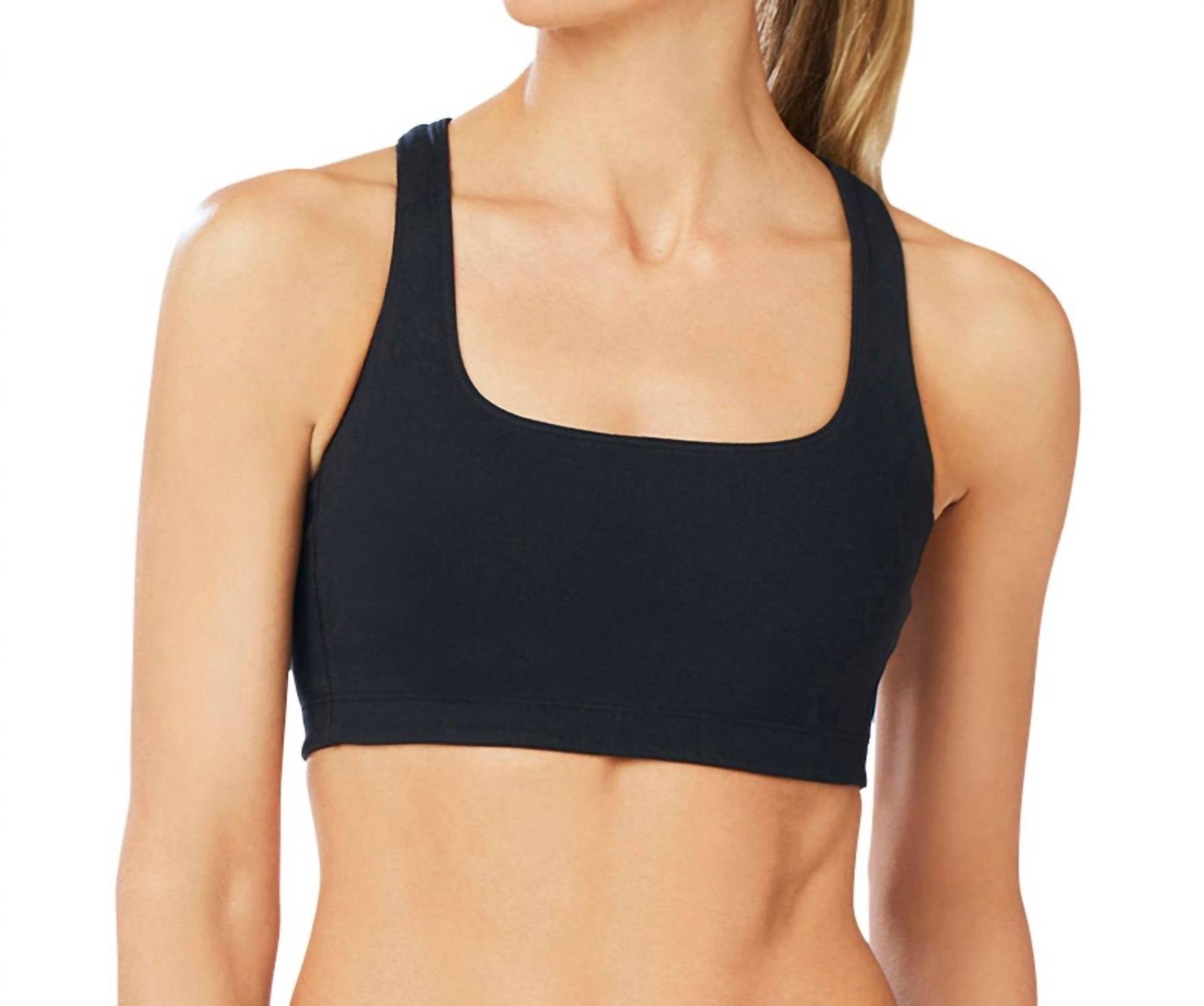 

Спортивный бюстгальтер Define Low Impact черного цвета Shape Active