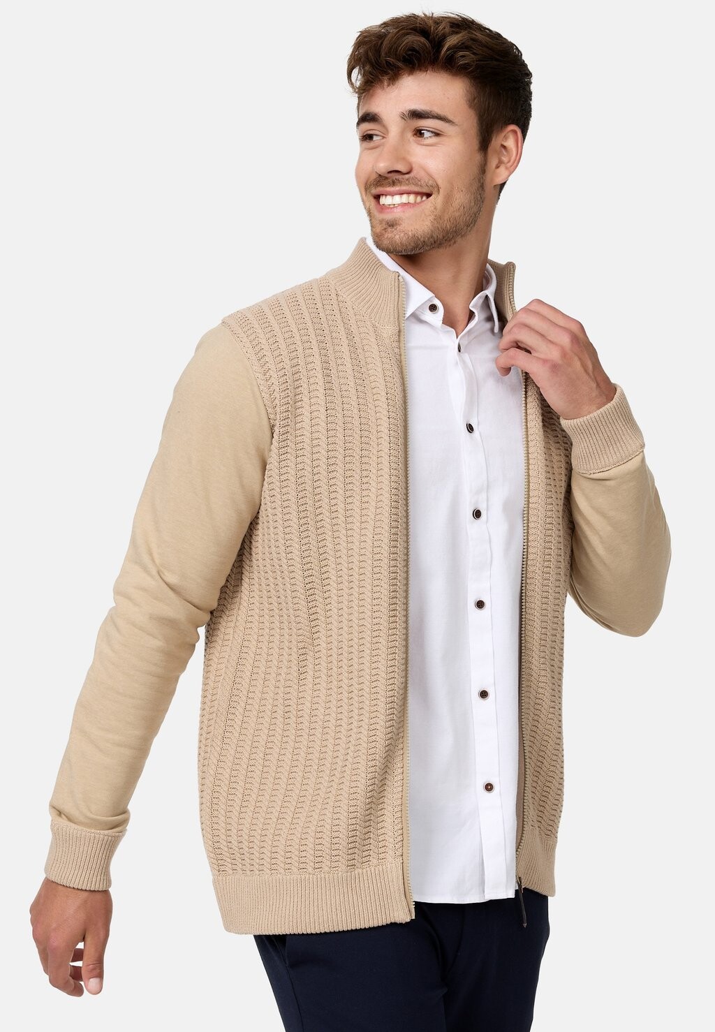 

Кардиган INCASON INDICODE JEANS, цвет irish cream
