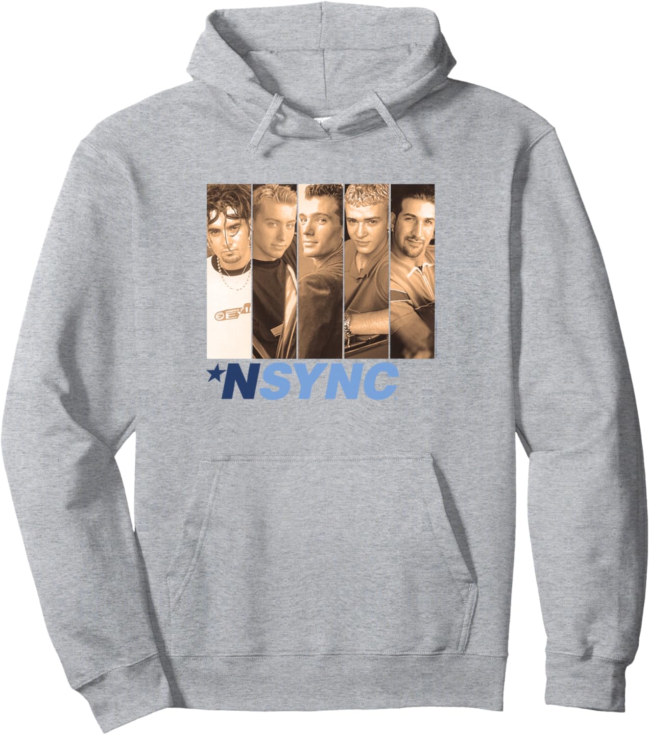 

Официальная толстовка NSYNC Be With You, серая, Серый, Официальная толстовка NSYNC Be With You, серая