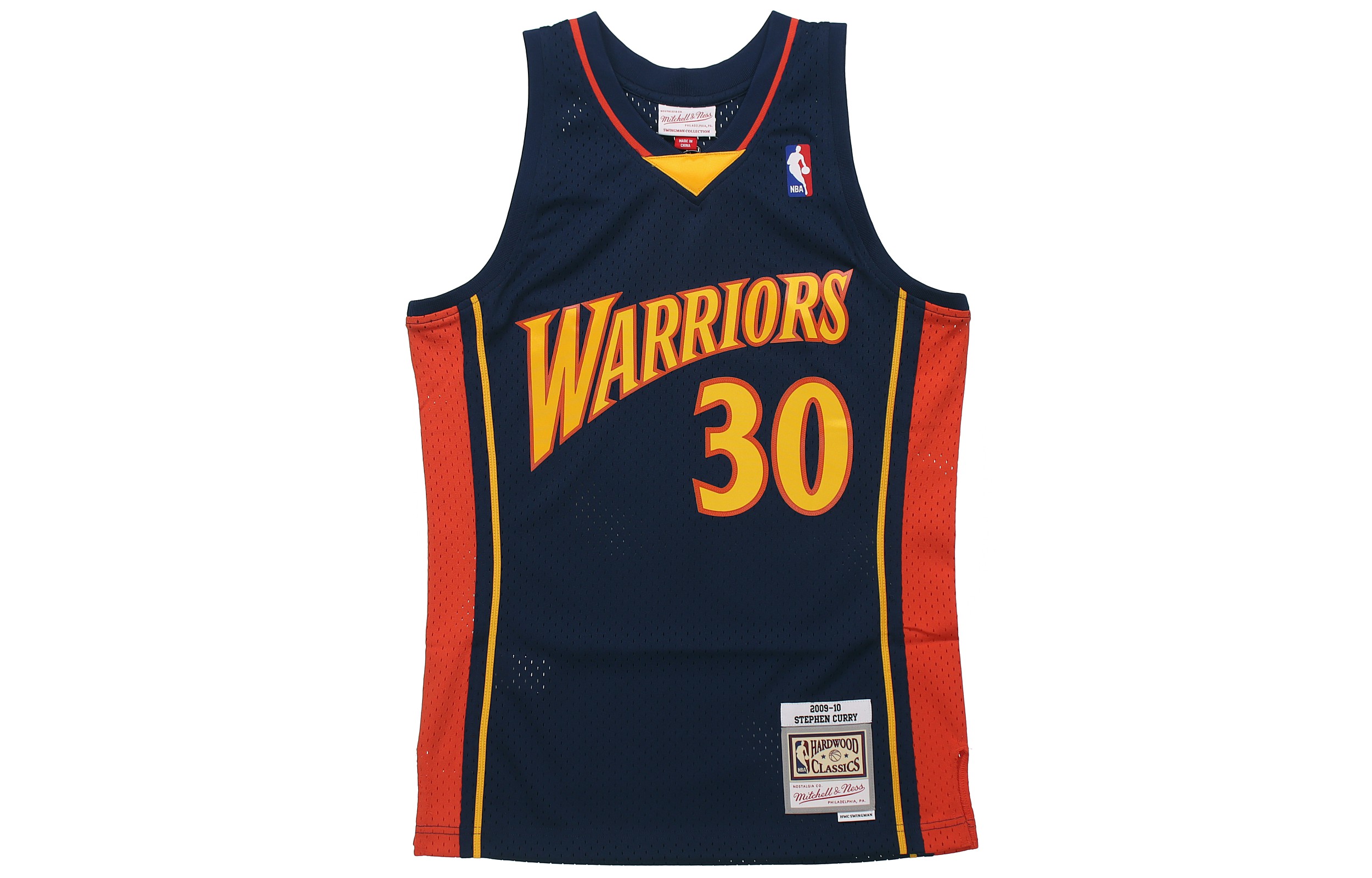 

Баскетбольная майка Mitchell & Ness унисекс, цвет морской волны Mitchell Ness, Curry Blue