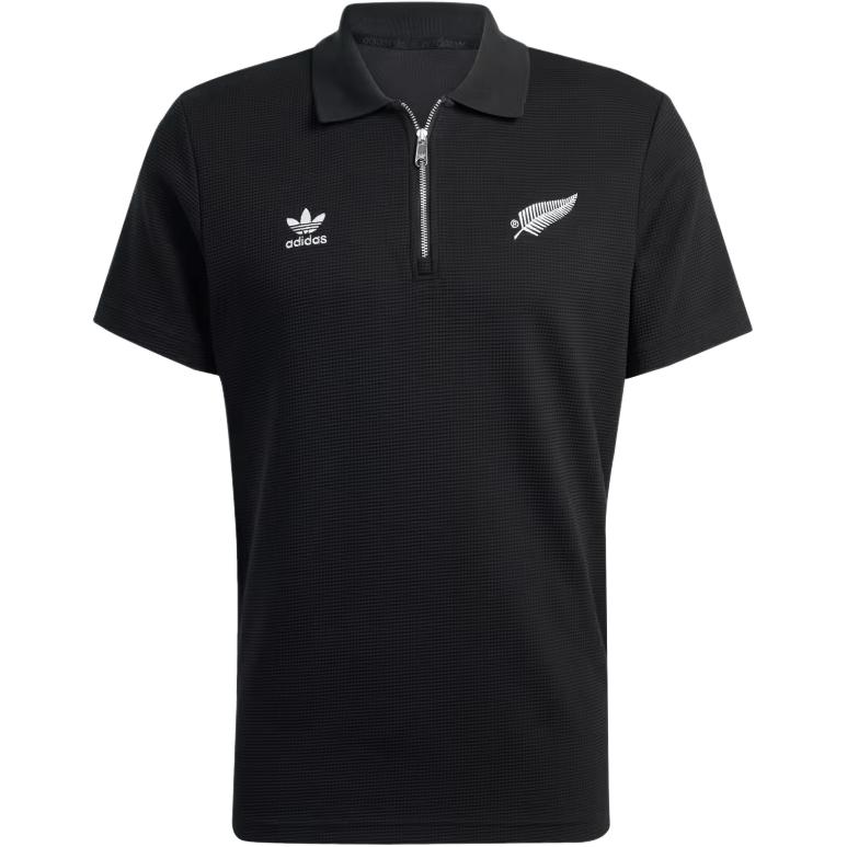 Adidas S Essentials Waffle Polo Shirt Adidas Originals, черный — фото 2