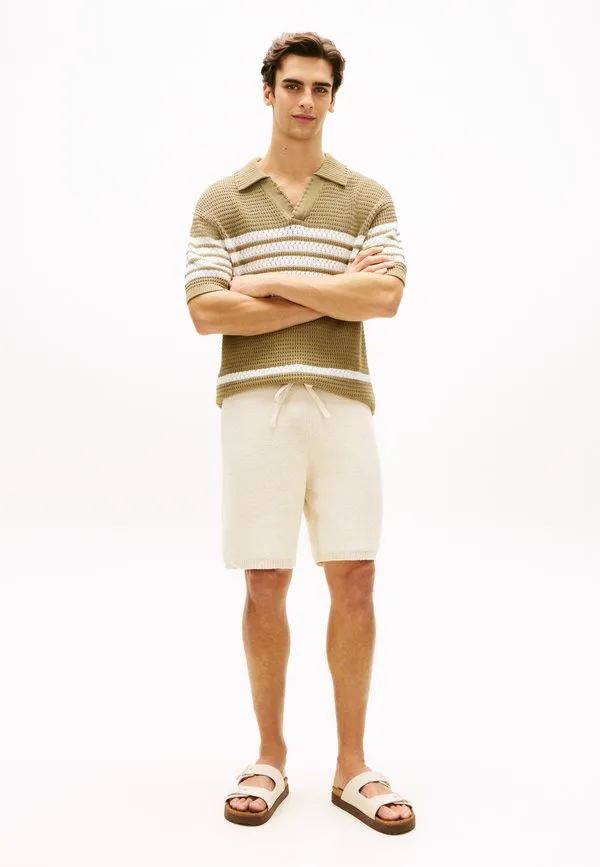 Вязаные свободные шорты на завязках Tommy Hilfiger, Muslin — фото 2