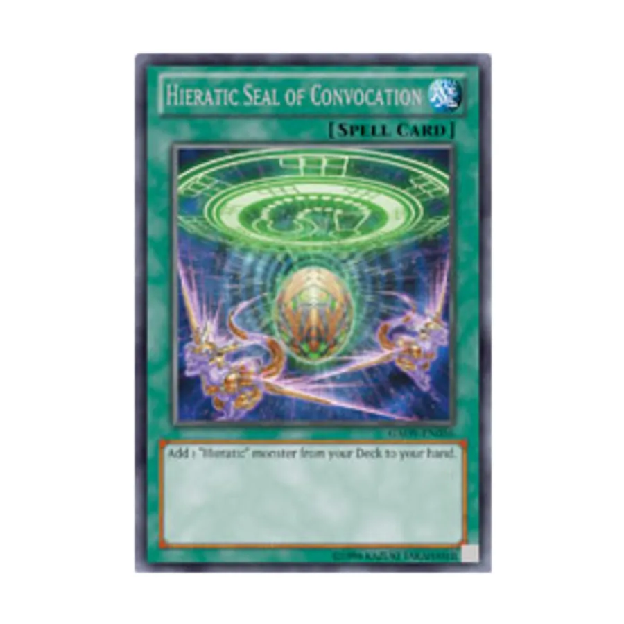 

CCG Иератическая печать призыва (редкая), Yu-Gi-Oh - Galactic Overlord - Singles
