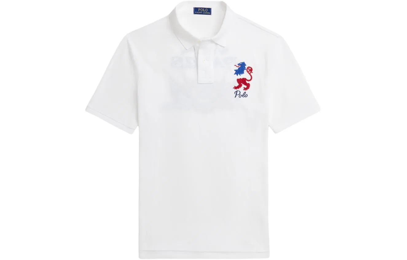 Поло мужское SS24 Oxford White Polo Ralph Lauren