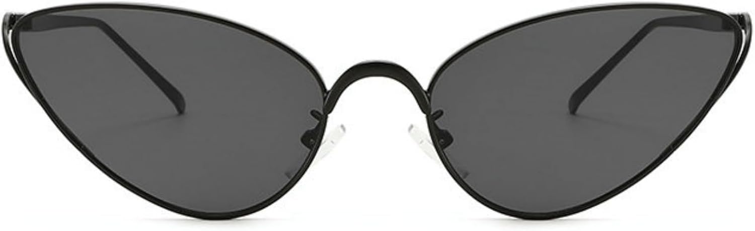 

Солнцезащитные очки Willochra Retro Cat Eye для женщин, модель 2026, роскошные дизайнерские солнцезащитные очки в маленькой металлической оправе, винтажные очки для женщин, C5