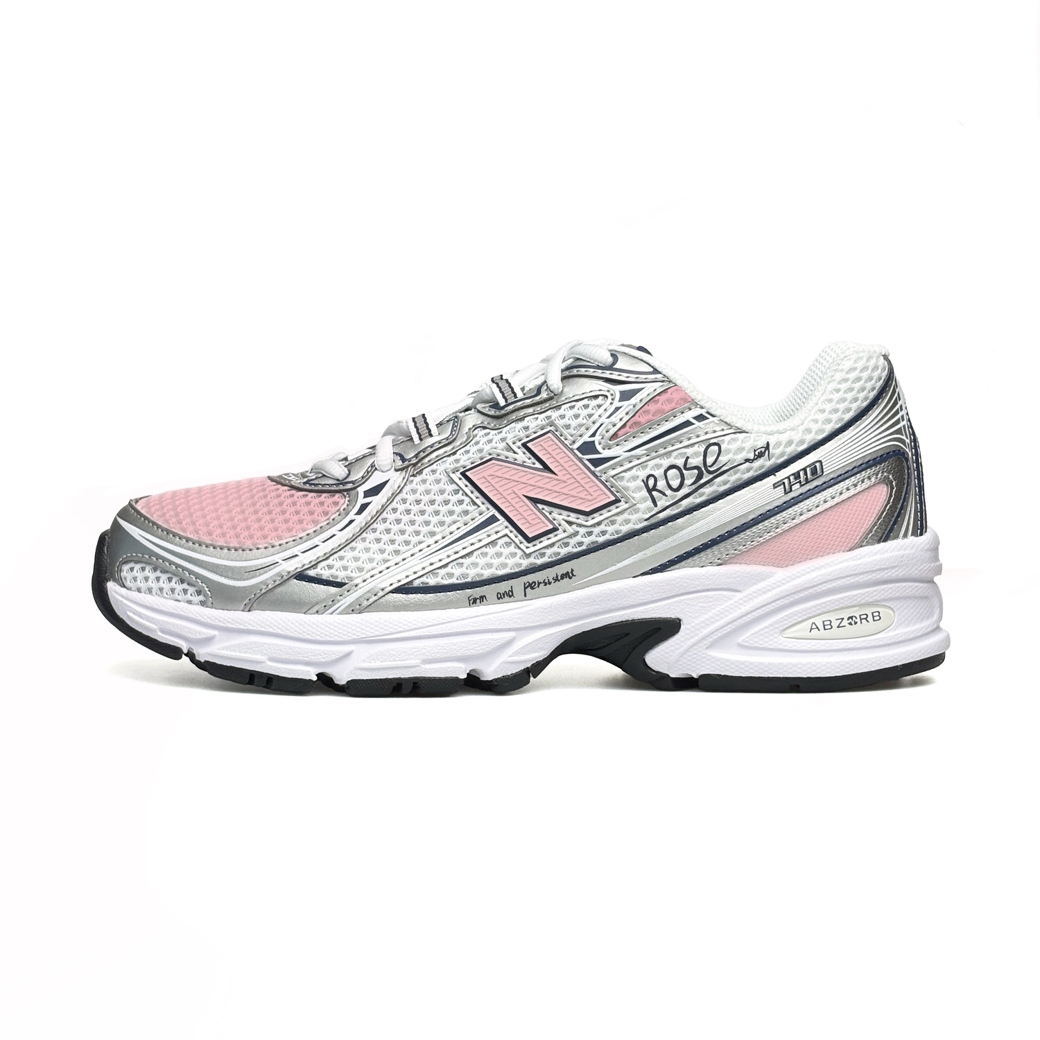 

New Balance Низкие кроссовки для бега NB 740 Unisex Silver Pink