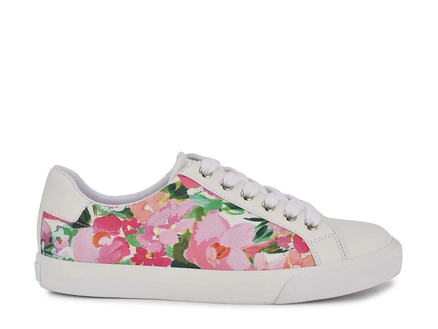Кроссовки Nine West Layna, розовые/многоцветный цветочный принт — фото 2