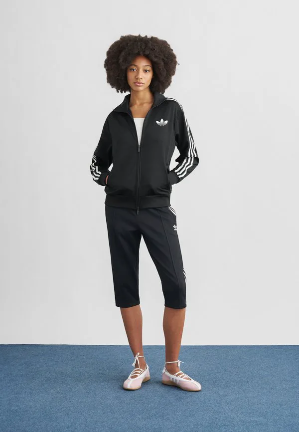 Свободная тренировочная куртка firebird Adidas Originals, Black/White — фото 2