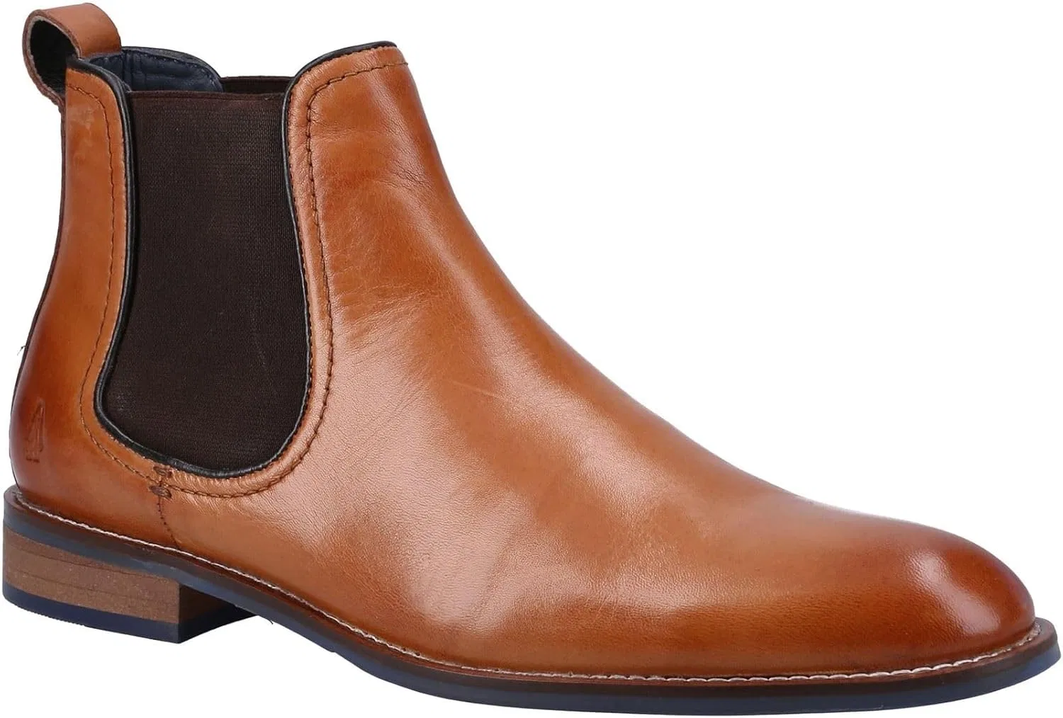 Мужские кожаные ботинки Hush Puppies Diego Chelsea, бежевого цвета