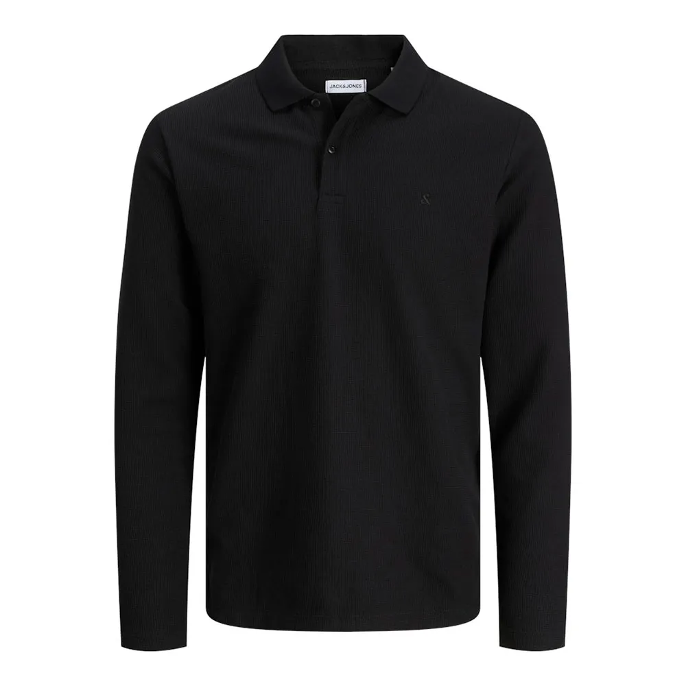 

Поло с длинным рукавом Jack & Jones Austin, черный