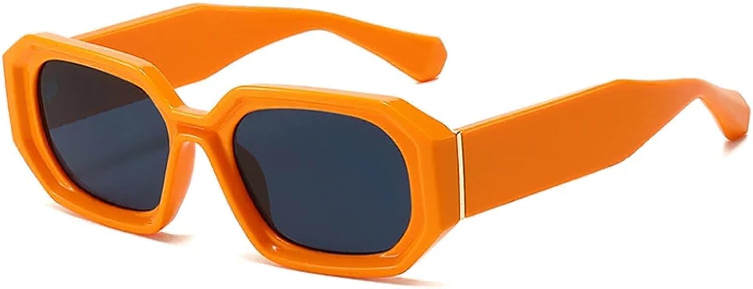 

Ретро-панк солнцезащитные очки для женщин, модные очки с леопардовым принтом, очки для вождения с защитой от УФ-излучения UV400, очки для вождения для мужчин VVTWSSW, Orange-black