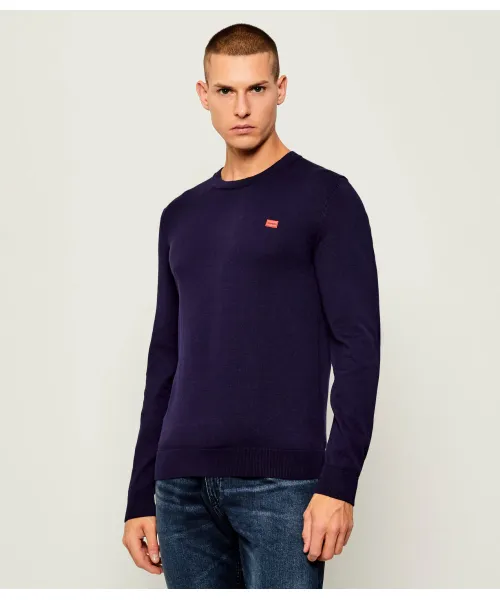 

Свитер Сан-Кассиус Regular fit Hugo, синий