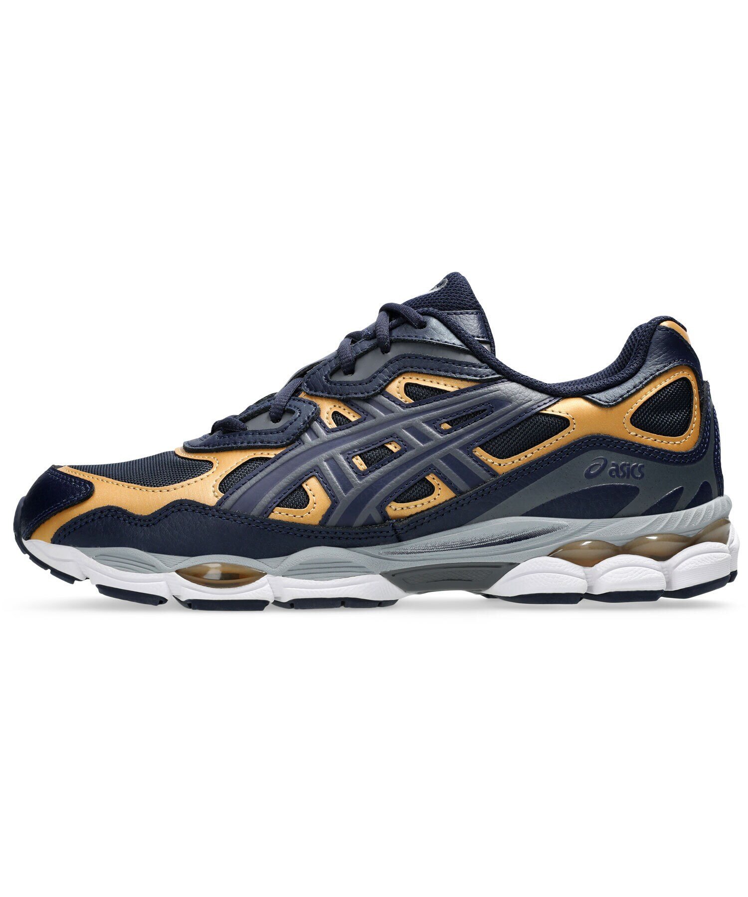 Кроссовки ASICS GEL-NYC "Midnight/Carrier Grey" 1203A280.400 Garden Tokyo, Navy — фото 3