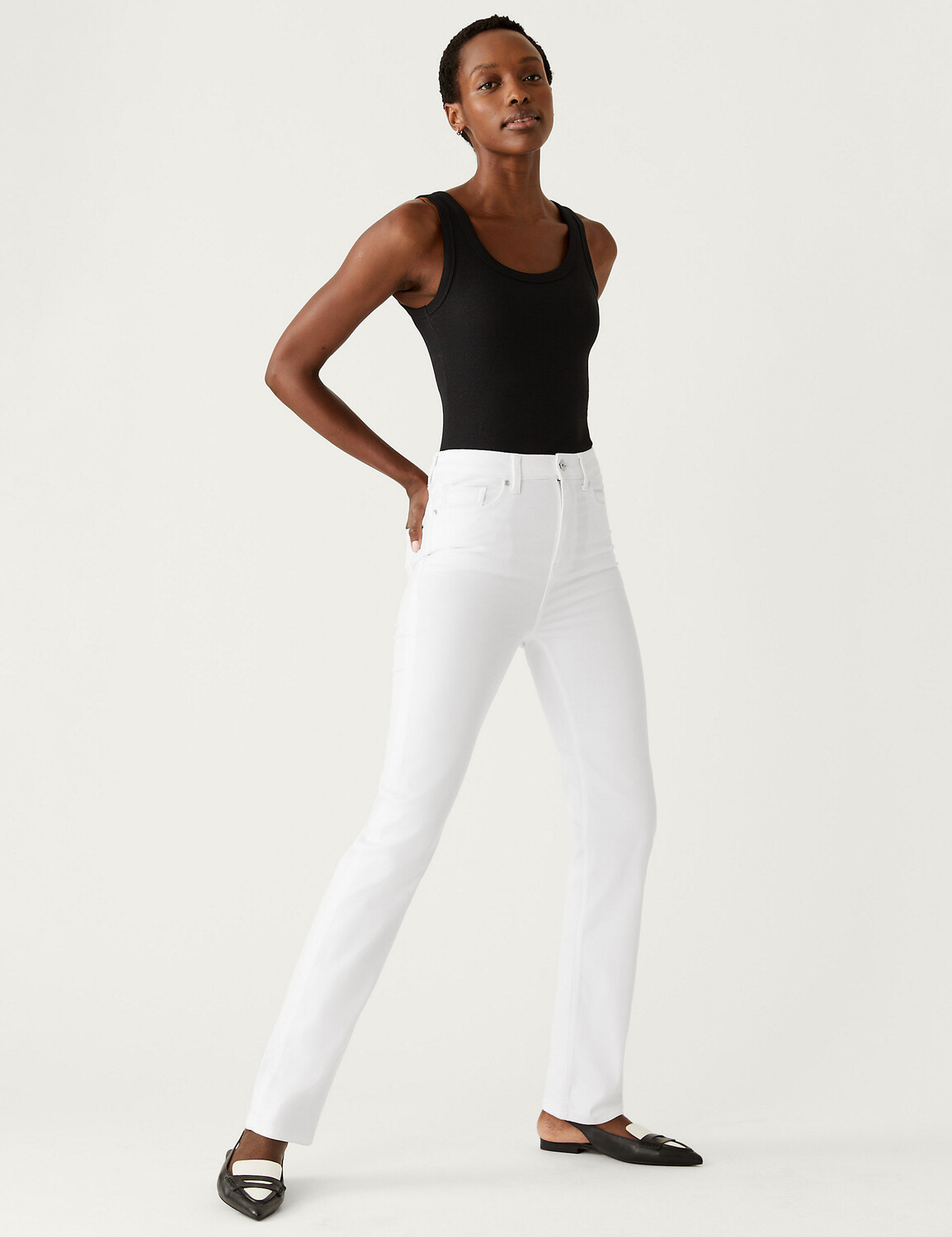 

Джинсы прямого кроя Sienna Supersoft Marks & Spencer