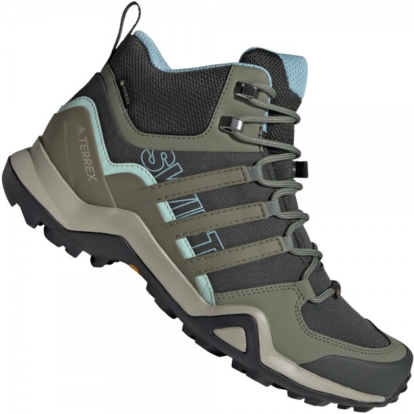 

Кроссовки для походов Terrex Swift R2 Mid GTX Adidas Performance, мультиколор