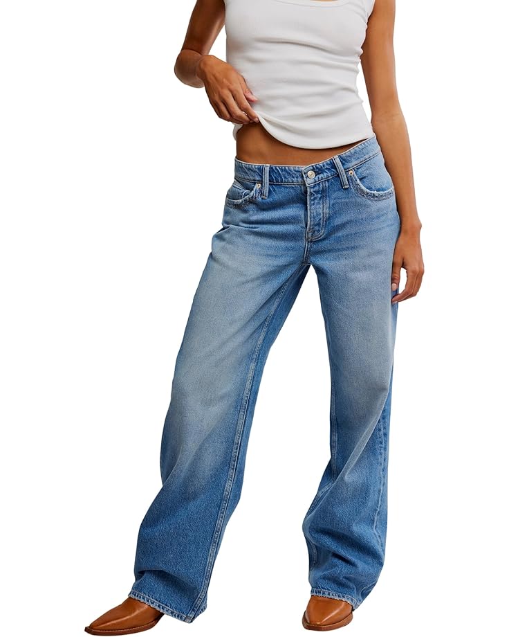 

Джинсы Free People Tennessee Low Rise Bf, цвет Cowboy Romance
