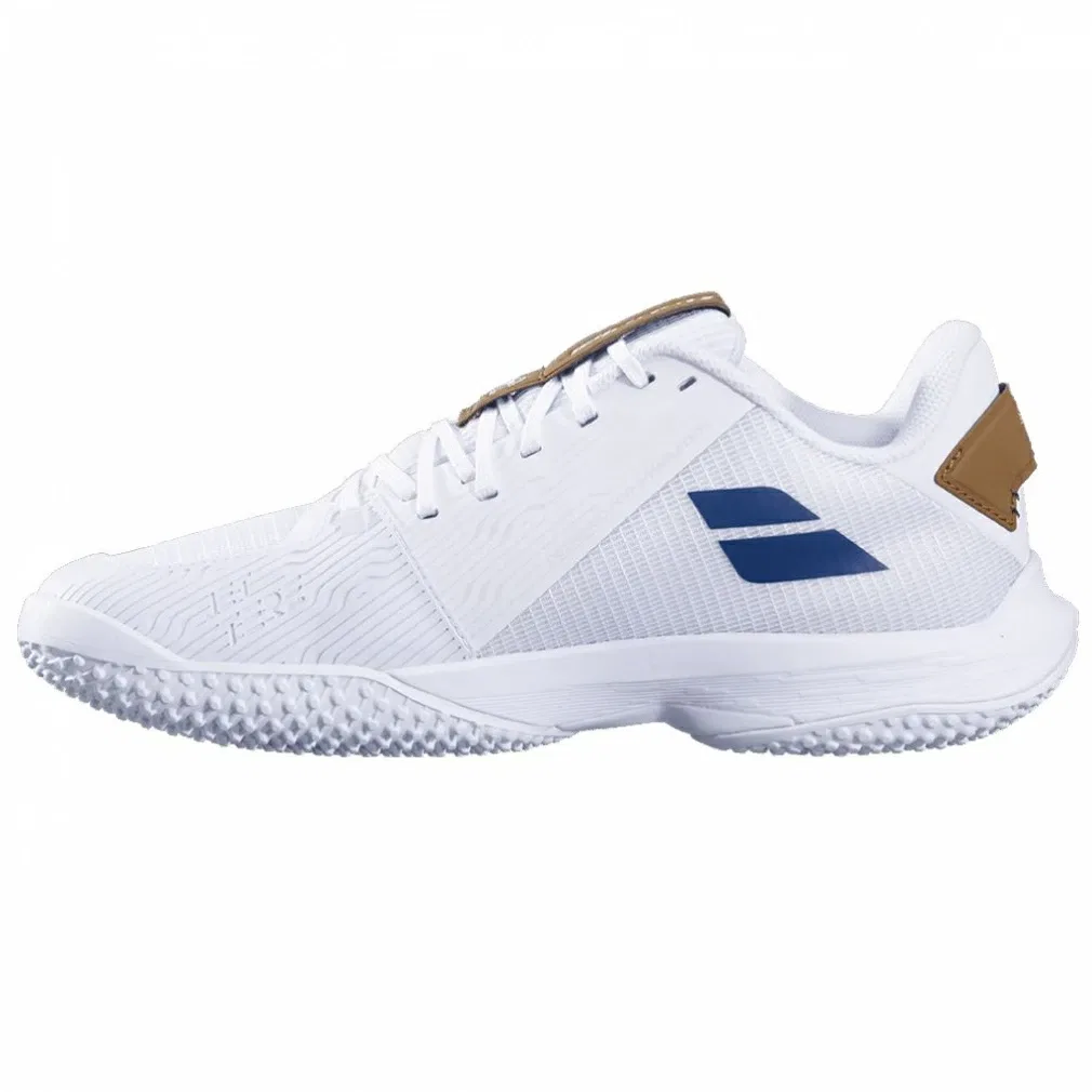 Мужские теннисные кроссовки «Jet Tere 2 SG» от Babolat, White X Brown — фото 2