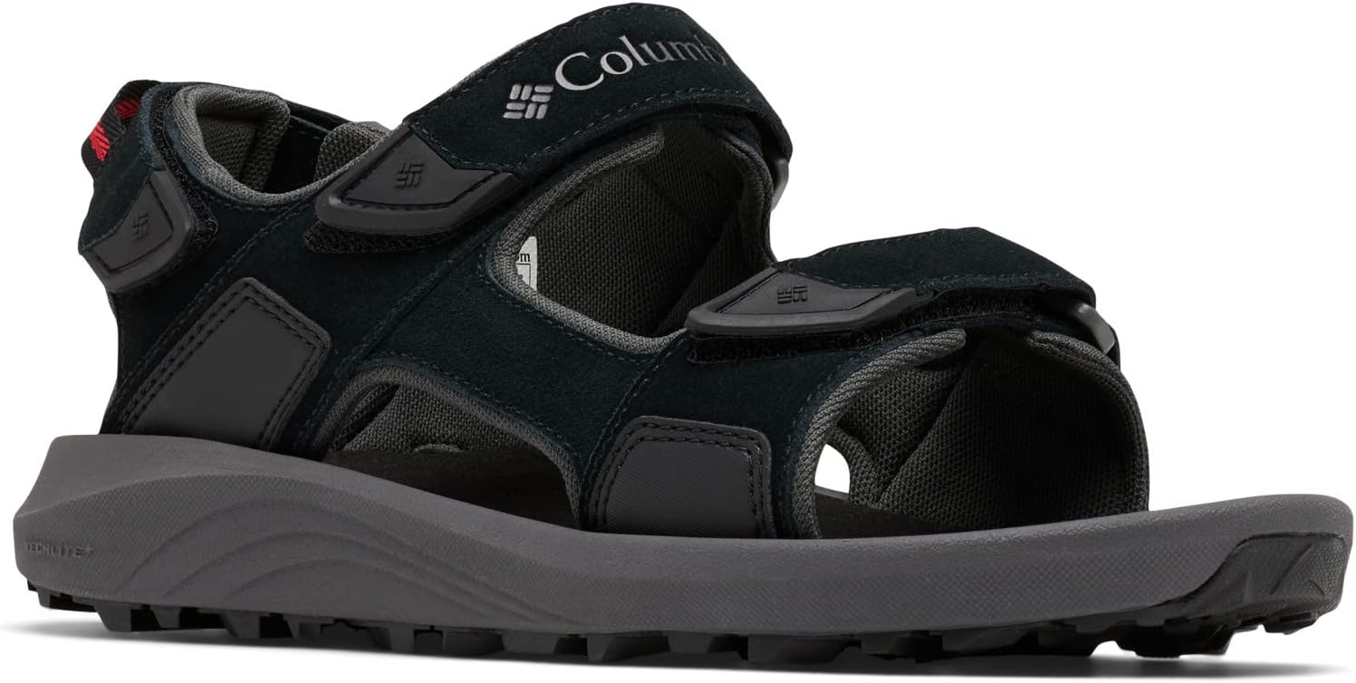 

Columbia мужские трейловые сандалии Trailstorm Hiker 3 Strap Sport, Black/Dark Grey