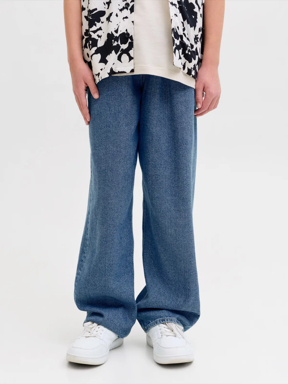 Широкие джинсы 'JREBLEO' Jj Rebel, Blue Denim — фото 2