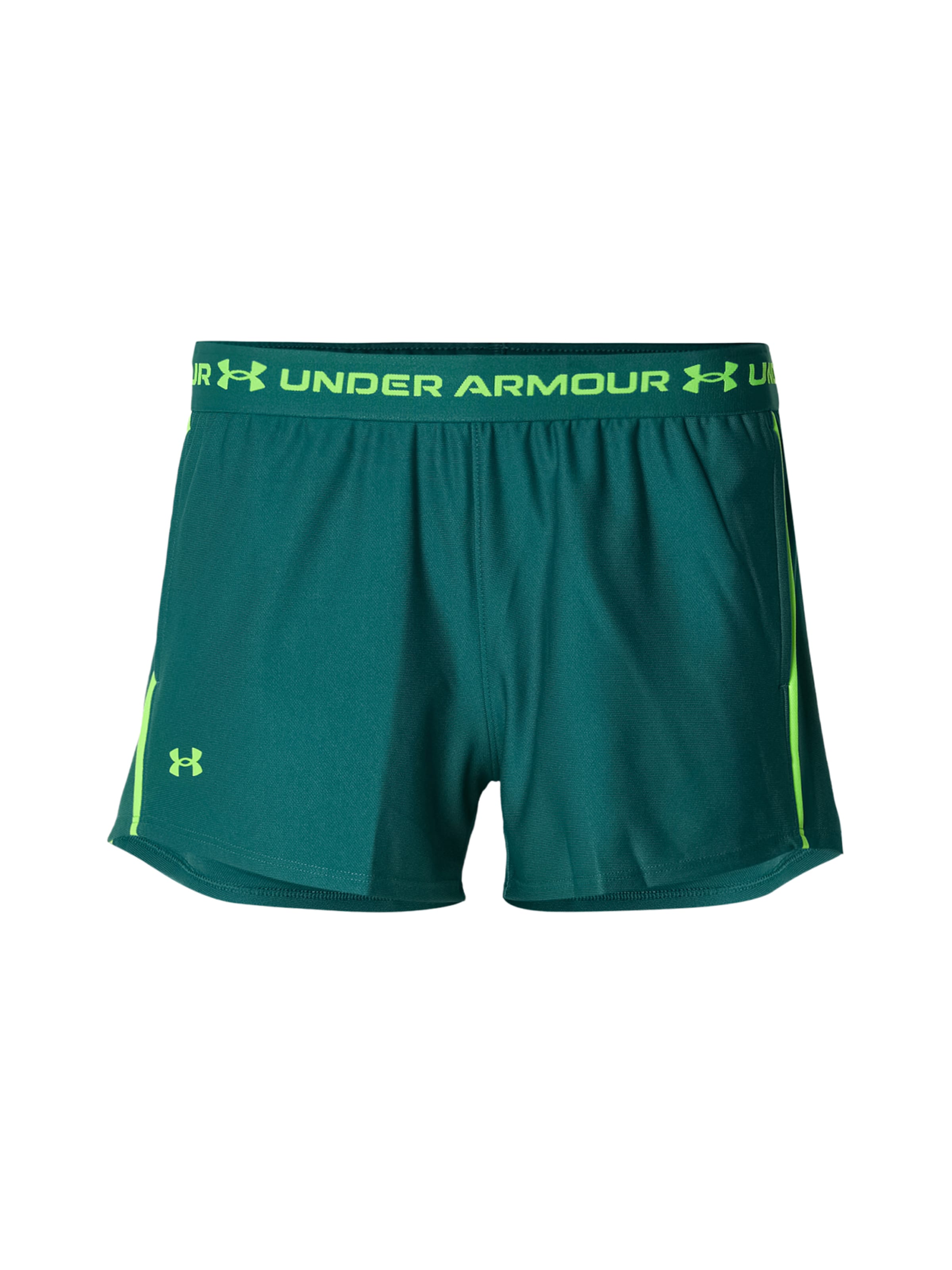 

Under Armour Шорты для тренировок Regular 'Play Up' в цвете Petrol, Light Green