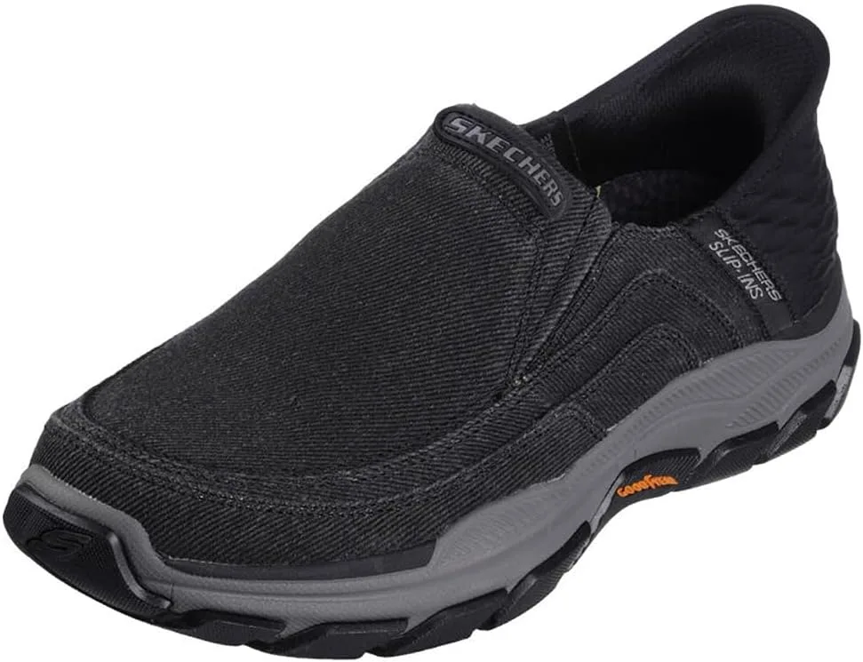 Мужские домашние лоферы Skechers 204810: ResSneaker, черный