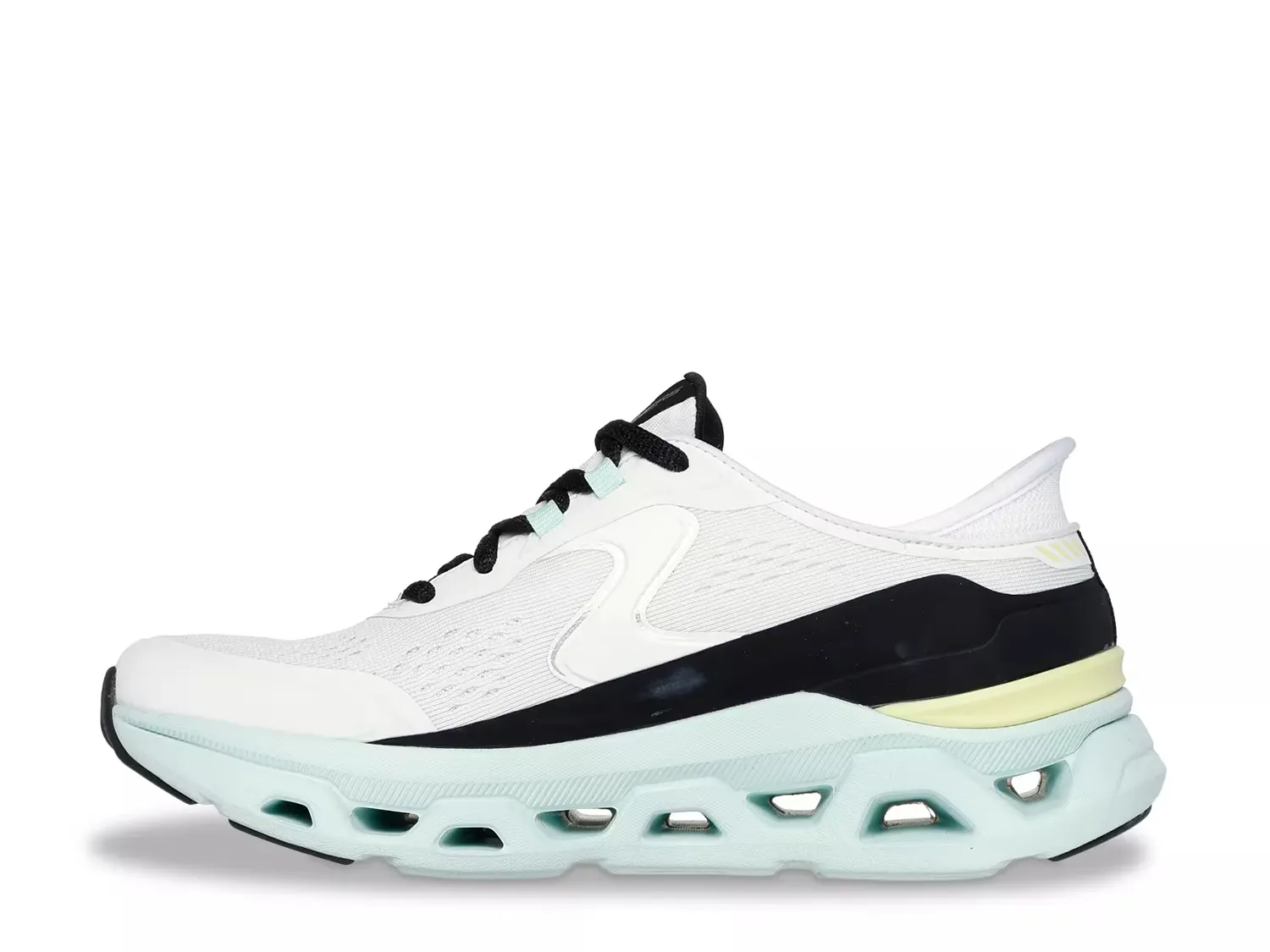 Hands Free Slip-ins: Glide-Step Altus Кроссовки - женские Skechers, White/Black — фото 2