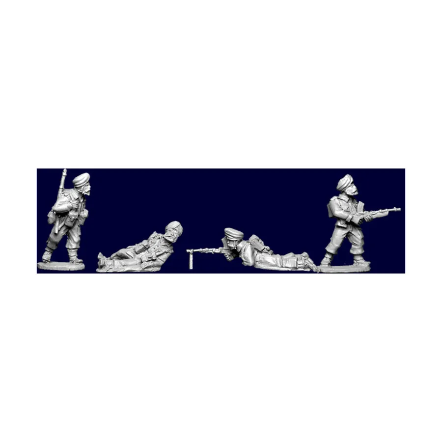 

Сикхские команды Брена, WWII Miniatures - British Forces (28mm) (Artizan Designs)
