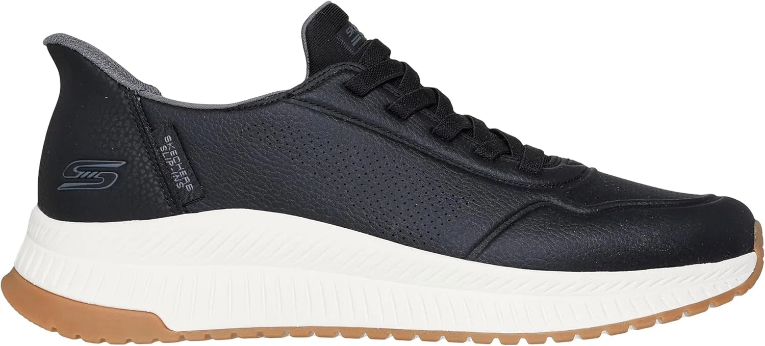 Мужские кроссовки Skechers Bobs Squad 4 Direct Step, Black — фото 3
