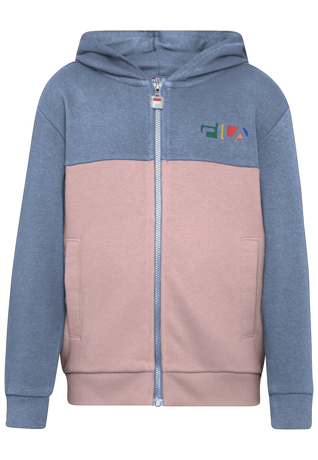 

Толстовка на молнии Apparel Bernstorf Blocked Graphic Fila, цвет infinity