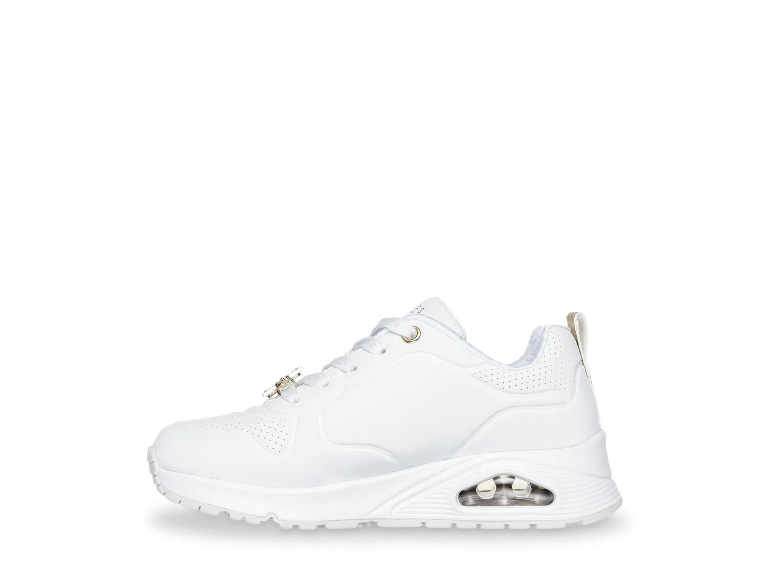 Кроссовки Skechers Uno Gen1 Trendy Jewels Sneaker - Kids', белый/золотой — фото 2