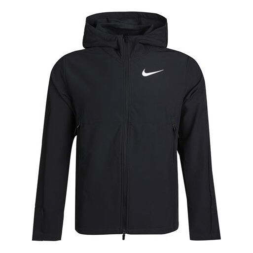 

Куртка logo woven casual training hooded jacket black Nike, черный