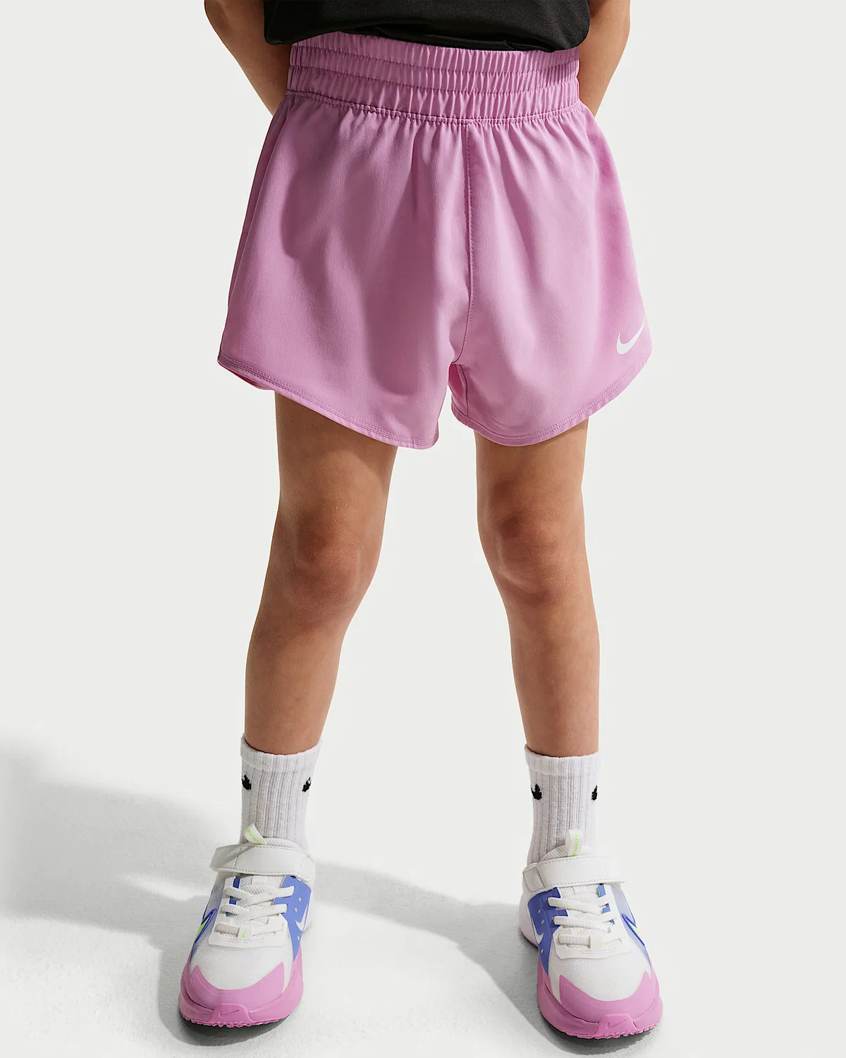 Детские шорты Nike Dri-FIT One Woven, Purple — фото 2