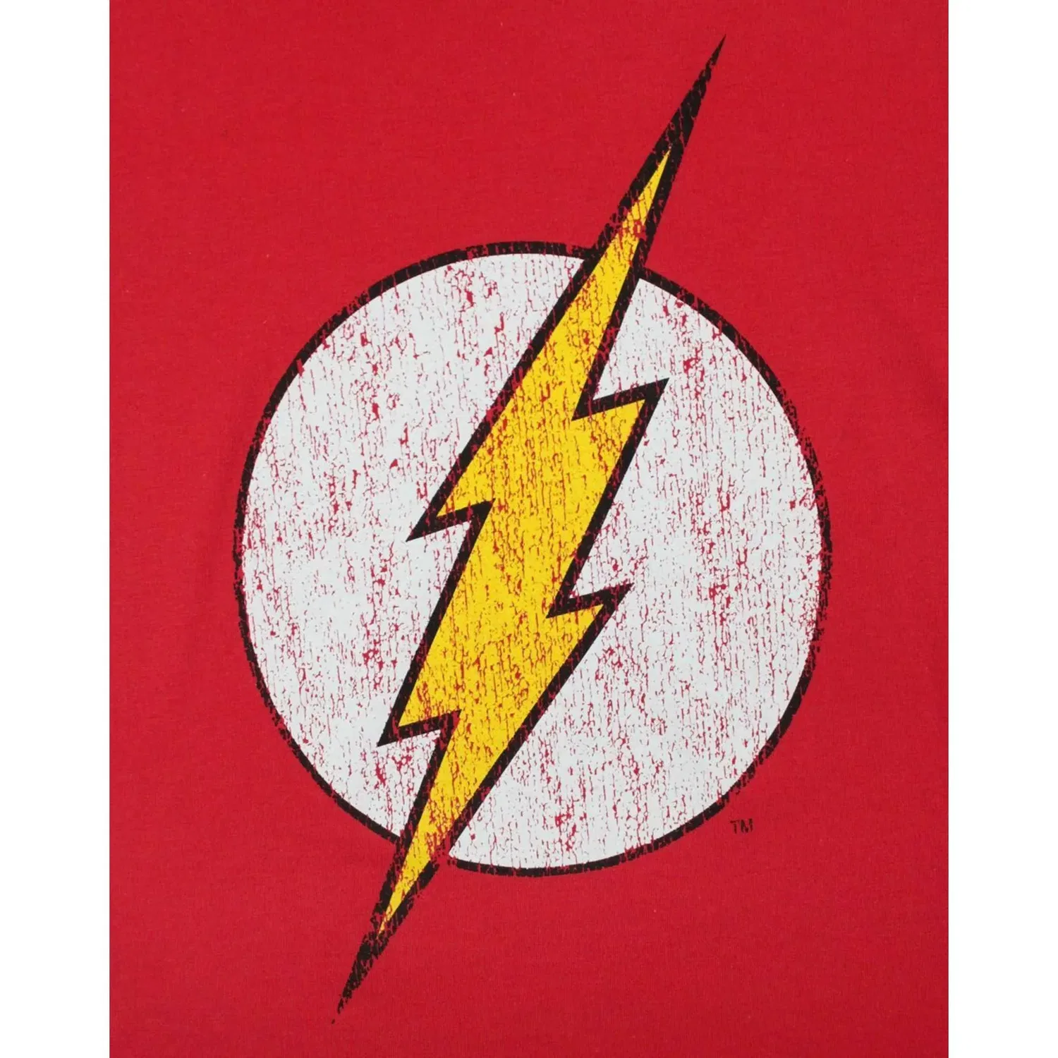 Футболка с принтом Flash для мальчиков DC Comics, красный — фото 3