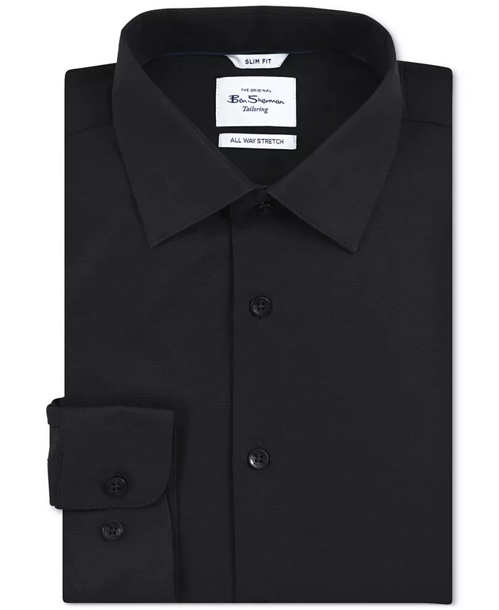 

Мужская рубашка Slim-Fit Ben Sherman, черный