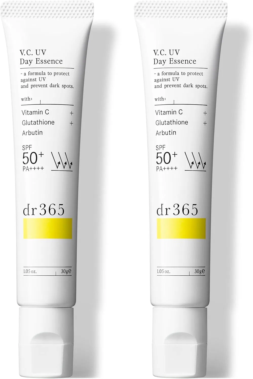 Солнцезащитный дневной крем-эссенция Dr365 V.C. UV Day Essence, набор 2 шт, SPF50+ PA++++ Dr365 (Doctor Sanrokugo)