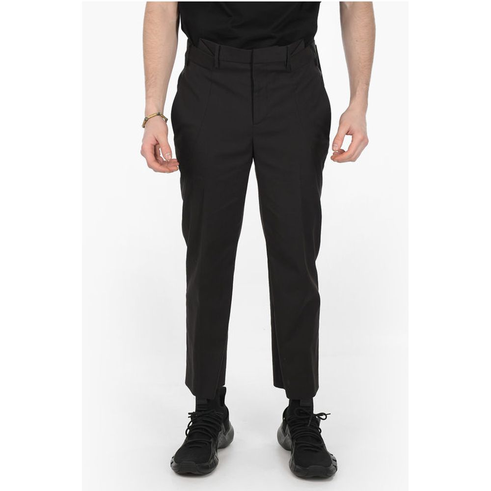 

Брюки SLIM FIT с 4 карманами и петлями для ремня Neil Barrett, Black