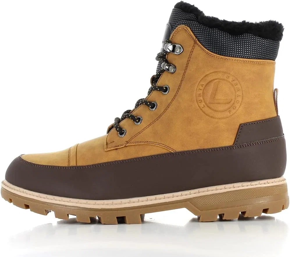 Ботинки Luhta Reilu Mr Fashion and Warm Mens Winter Boots Winter Shoes, Brown — фото 2