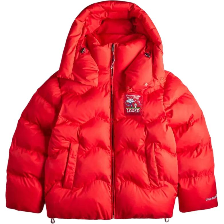 

COACH Пуховик унисекс розово-красный, Rose Red