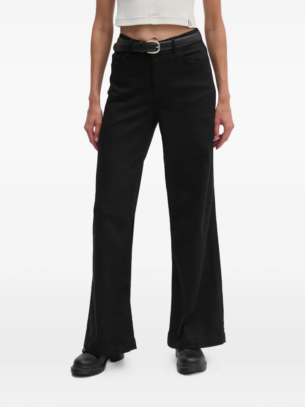 

Расклешенные джинсы MMDara Deluxe Mos Mosh, черный