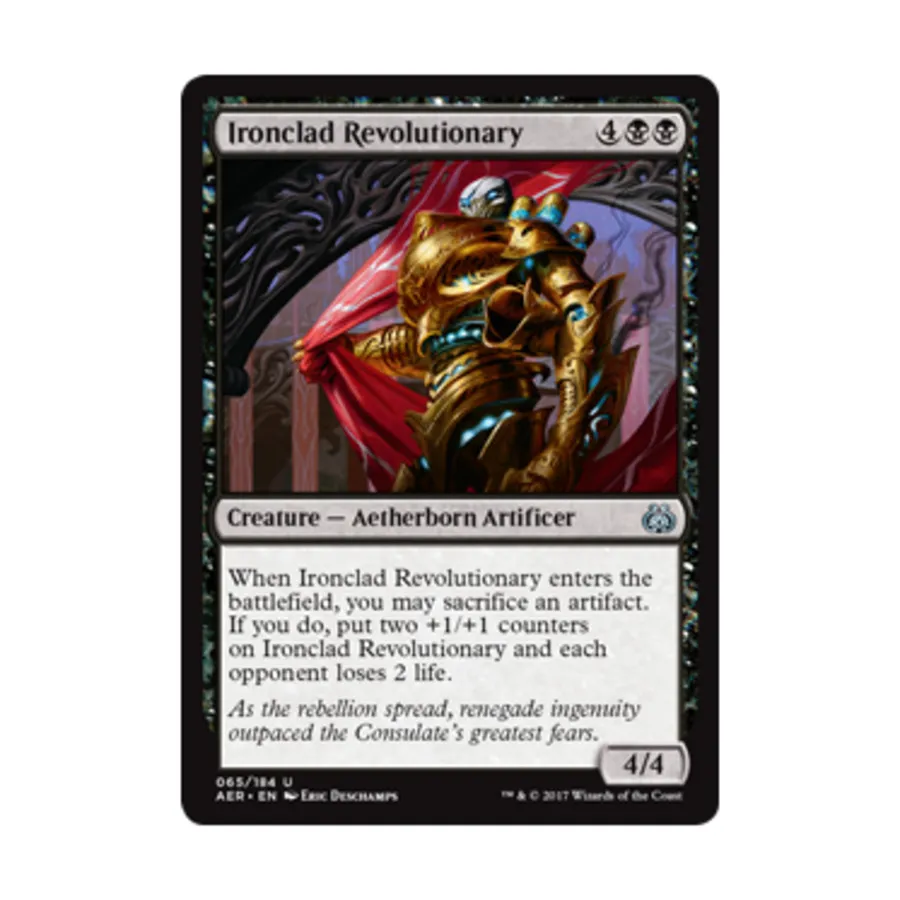 

CCG Железный революционер (U), MTG - Aether Revolt
