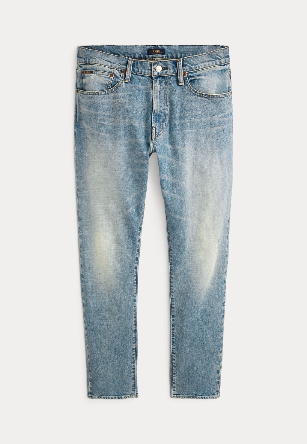 

Прямые джинсы PARKSIDE ACTIVE TAPER STRETCH JEAN Ralph Lauren, светло-голубой